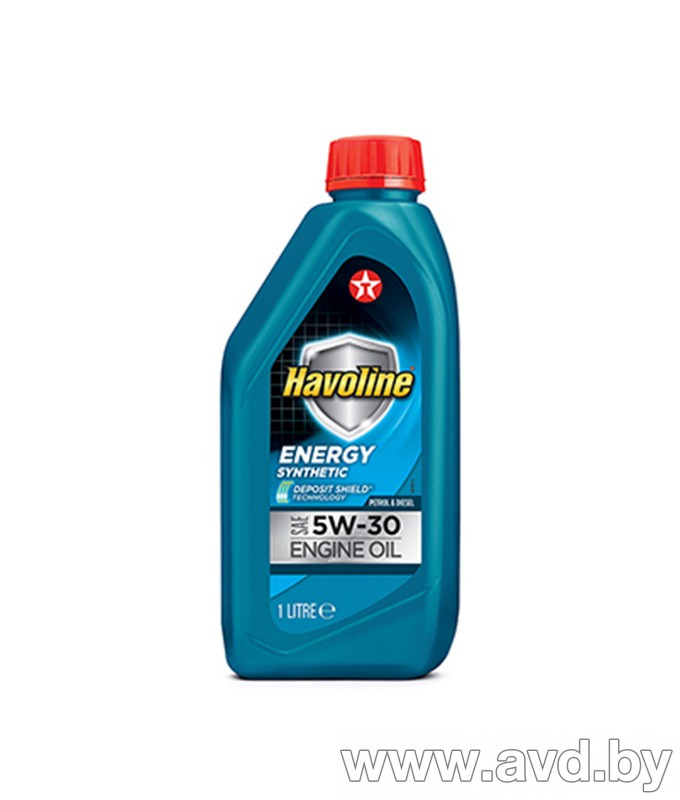 Купить Моторное масло Texaco Havoline Energy 0W-30 1л  в Минске.