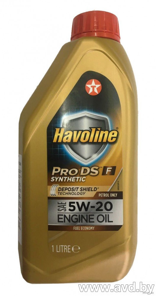 Купить Моторное масло Texaco Havoline ProDS F 5W-20 1л  в Минске.