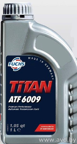 Купить Трансмиссионное масло Fuchs Titan ATF 6009 1л в Минске.