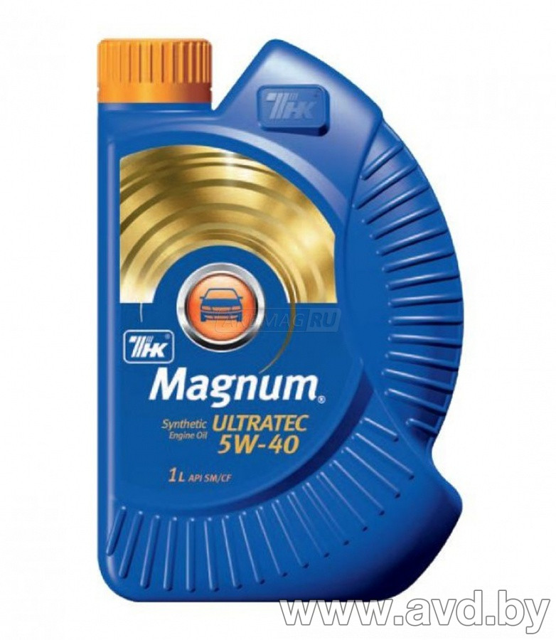 Купить Моторное масло ТНК Magnum Ultratec 5W-40 1л  в Минске.