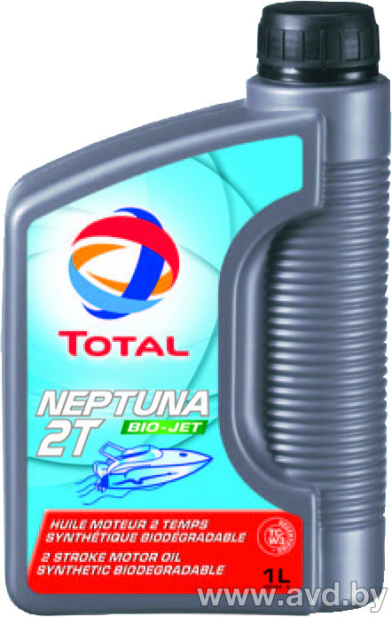 Купить Моторное масло Total Neptuna 2T BIO JET 1л в Минске.