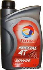 Купить Моторное масло Total Special 4T 20W-50 1л  в Минске.