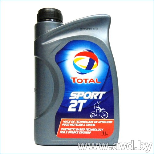Купить Моторное масло Total Sport 2T 1л в Минске.