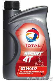 Купить Моторное масло Total Sport 4T 10W-40 1л в Минске.