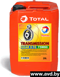 Купить Трансмиссионное масло Total Transmission Gear FE 75W-80 20л  в Минске.