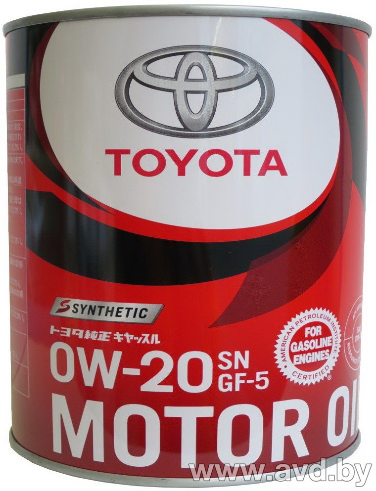 Купить Моторное масло Toyota 0W-20 (0888012606) 1л  в Минске.