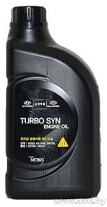 Купить Моторное масло Hyundai/KIA Turbo Syn SM/GF-4 5W-30 1л  в Минске.