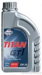 Купить Моторное масло Fuchs Titan GT1 Pro C-4 5W-30 1л  в Минске.