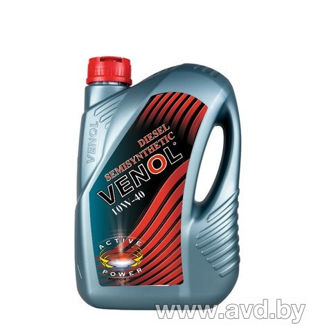 Купить Моторное масло Venol Semisynthetic Diesel 10W-40 4л  в Минске.