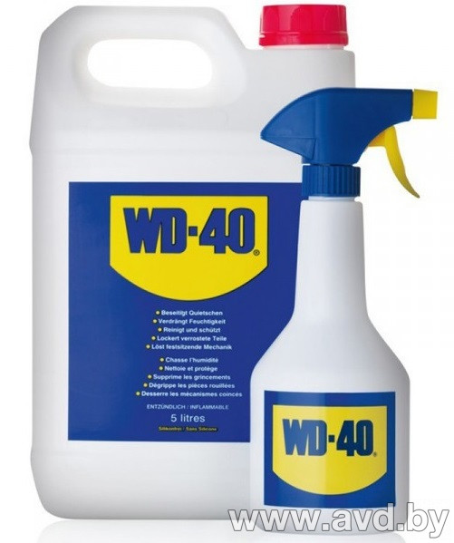 Купить Автокосметика и аксессуары WD-40 5000ml  в Минске.