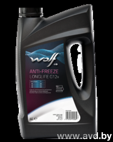 Купить Охлаждающие жидкости Wolf G12+ Anti-freeze LongLife 4л  в Минске.