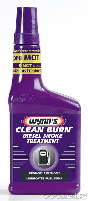 Купить Присадки для авто Wynn`s Clean Burn Diesel Smoke Treatment 325 мл (67969) в Минске.