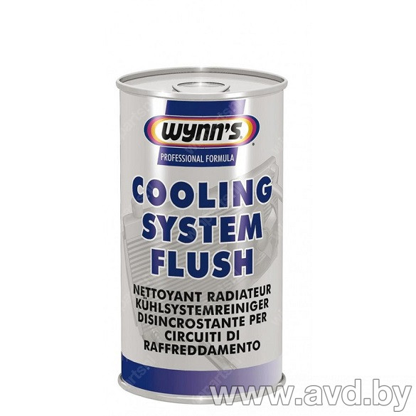 Купить Присадки для авто Wynn`s Cooling System Flush присадка для системы охлаждения 325мл (45944) в Минске.