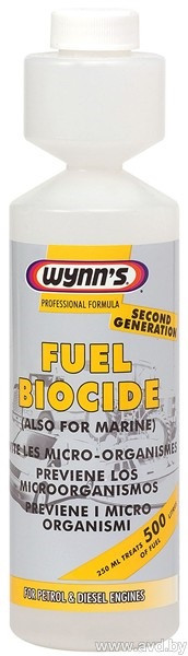 Купить Присадки для авто Wynn`s Fuel Biocide 250 мл (10601) в Минске.
