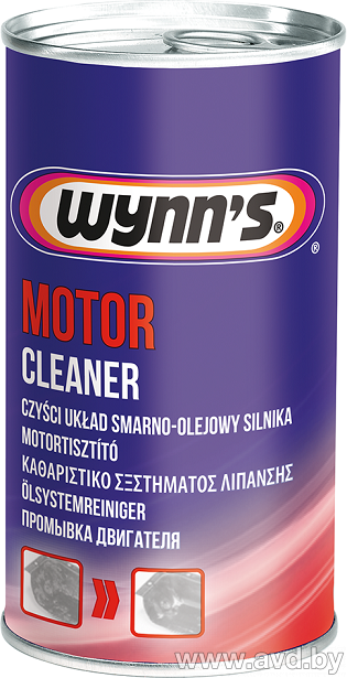 Купить Присадки для авто Wynn`s Motor Cleaner 325 мл (51272) в Минске.