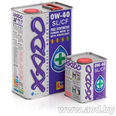 Купить Моторное масло Xado Atomic Oil 0W-40 SL/CF 5л в Минске.
