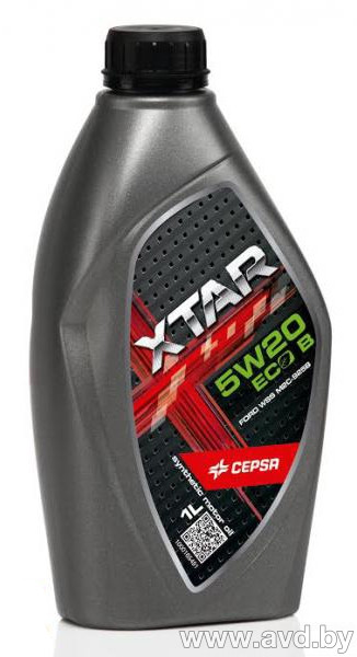 Купить Моторное масло CEPSA Xtar ECO B 5W-20 1л в Минске.