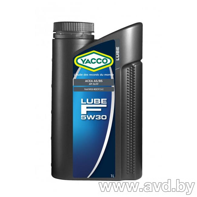 Купить Моторное масло Yacco Lube F 5W-30 1л  в Минске.