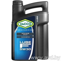 Купить Моторное масло Yacco Lube F 5W-30 4л в Минске.