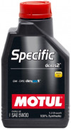 Купить Моторное масло Motul Specific DEXOS2 5W-30 2л  в Минске.