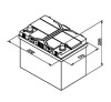 Купить Автомобильные аккумуляторы EDCON DC60510L (60 А·ч)  в Минске.