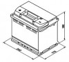 Купить Автомобильные аккумуляторы EDCON DC60540L (60 А·ч)  в Минске.