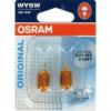 Купить Лампы автомобильные Osram WY5W Original Line (оранжевая) 2шт [2827-02B]  в Минске.
