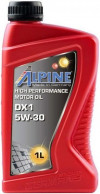 Купить Моторное масло Alpine DX1 5W-30 1л  в Минске.