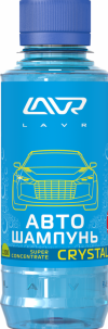 Купить Автокосметика и аксессуары Lavr Автошампунь-суперконцентрат Crystal 1:120 - 1:320 185мл (Ln2207)  в Минске.