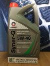 Купить Моторное масло Comma Syner-G 5W-40 5л  в Минске.