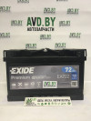 Купить Автомобильные аккумуляторы Exide Premium EA722 (72 А/ч)  в Минске.