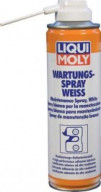 Купить Автокосметика и аксессуары Liqui Moly Смазка-спрей белая водостойкая Wartungs-Spray weiss 250мл  в Минске.