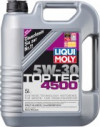 Купить Моторное масло Liqui Moly Top Tec 4500 5W-30 5л  в Минске.