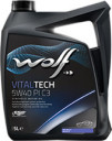 Купить Моторное масло Wolf Vital Tech 5W-40 PI C3 5л  в Минске.