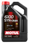 Купить Моторное масло Motul 6100 Syn-Clean 5W-40 5л  в Минске.