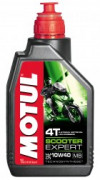 Купить Моторное масло Motul Scooter Expert 4T 10W-40 1л  в Минске.