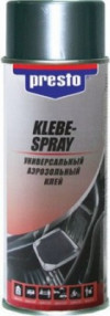 Купить Автокосметика и аксессуары Presto Универсальный аэрозольный клей 400мл (217593)  в Минске.