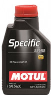 Купить Моторное масло Motul Specific 229.52 5W-30 1л  в Минске.