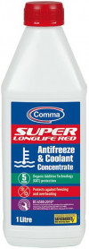 Купить Охлаждающие жидкости Comma Super Longlife Red - Antifreeze 1л  в Минске.
