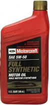 Купить Моторное масло Ford Motorcraft 5W-50 0,946л (XO5W50QGT)  в Минске.